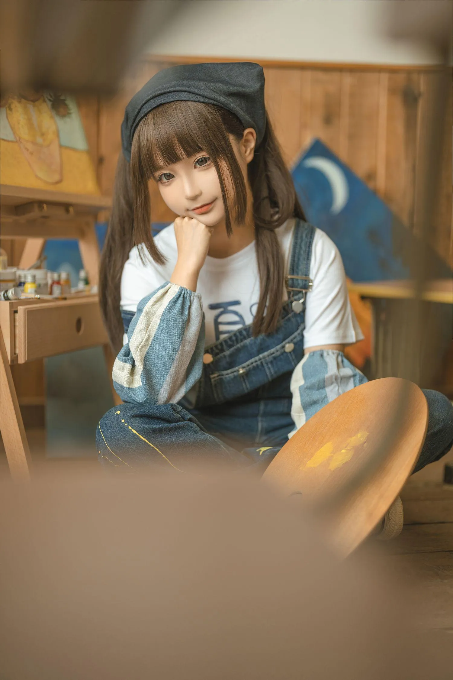 蠢沫沫 NO.183 小画家 [110P]插图3