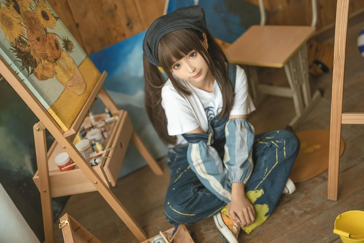 蠢沫沫 NO.183 小画家 [110P]插图6