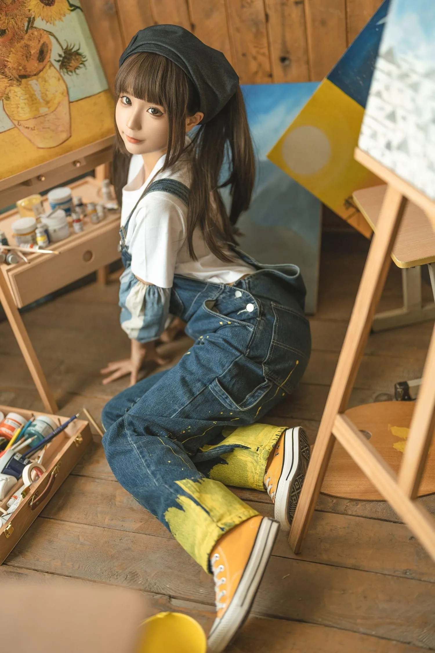 蠢沫沫 NO.183 小画家 [110P]插图7