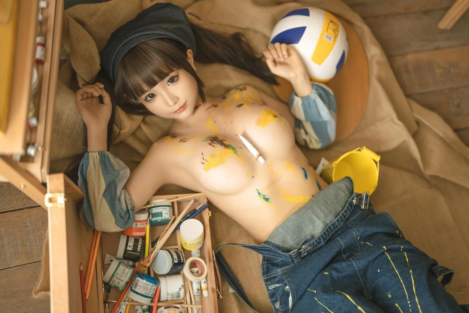蠢沫沫 NO.183 小画家 [110P]插图