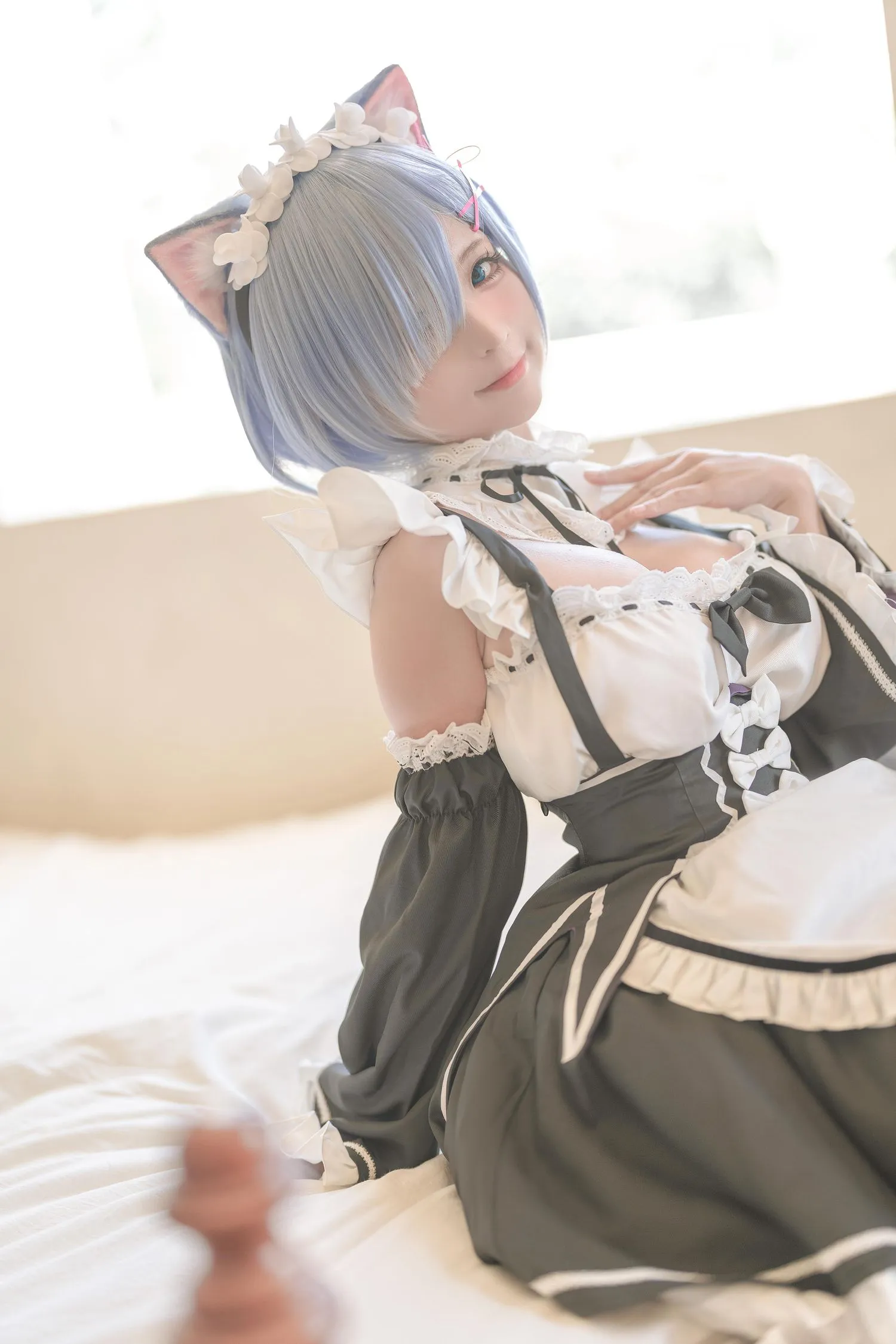 蠢沫沫 NO.190 猫耳雷姆 [33P]插图9