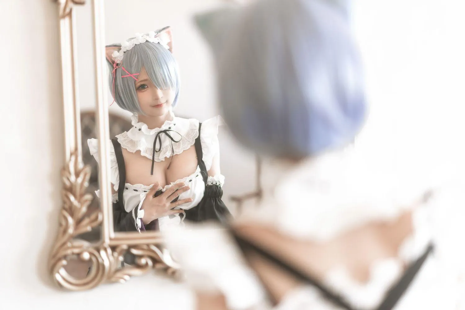 蠢沫沫 NO.190 猫耳雷姆 [33P]插图2