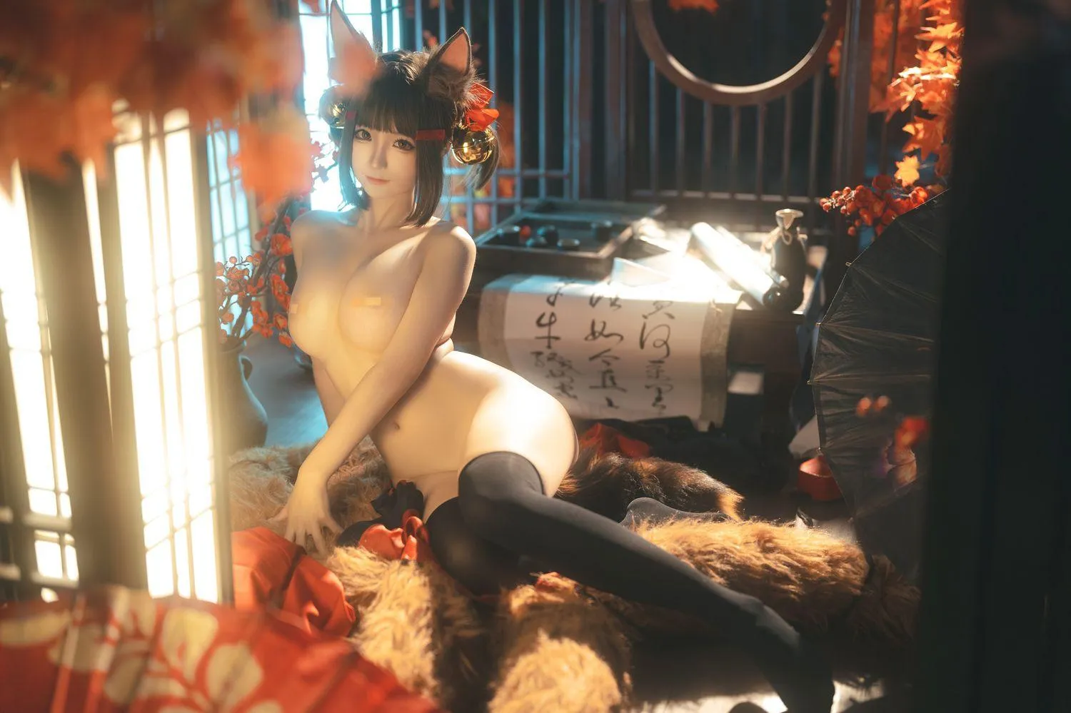 蠢沫沫 NO.193 小赤城 [55P]插图1