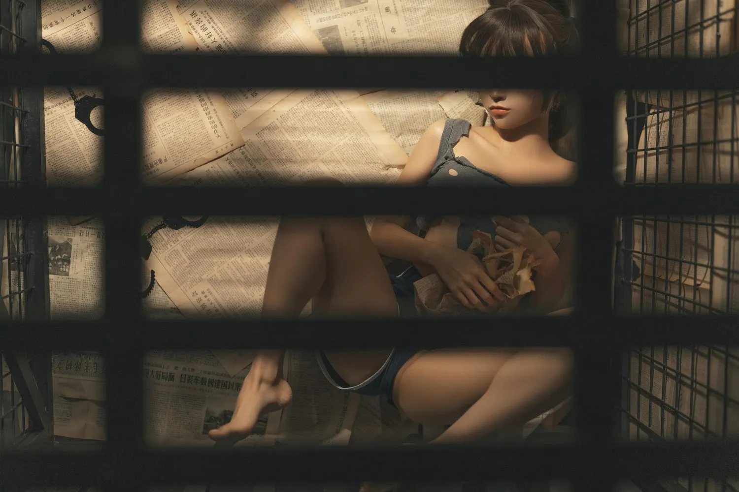 蠢沫沫 NO.197 审讯 [140P]插图5