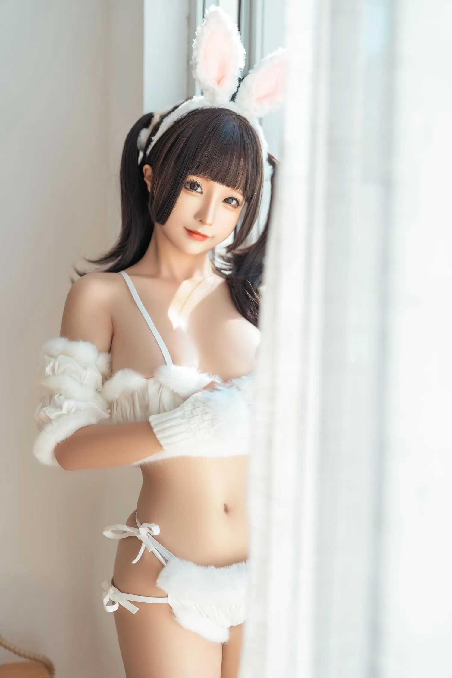 蠢沫沫 NO.203 绵绵兔 [56P]插图5