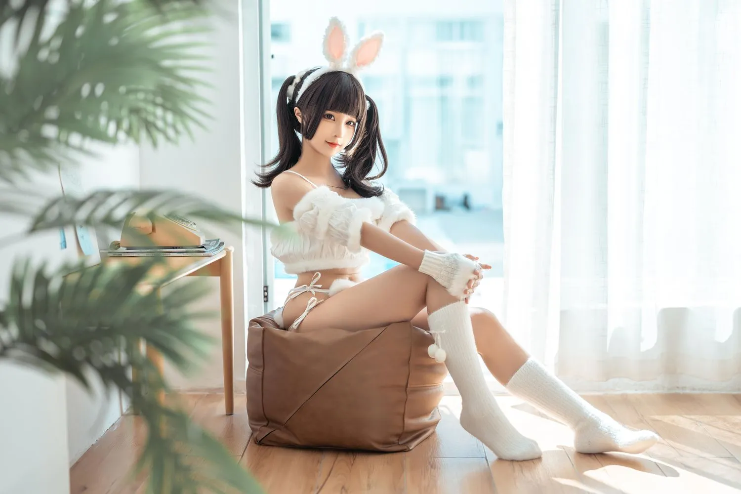 蠢沫沫 NO.203 绵绵兔 [56P]插图1