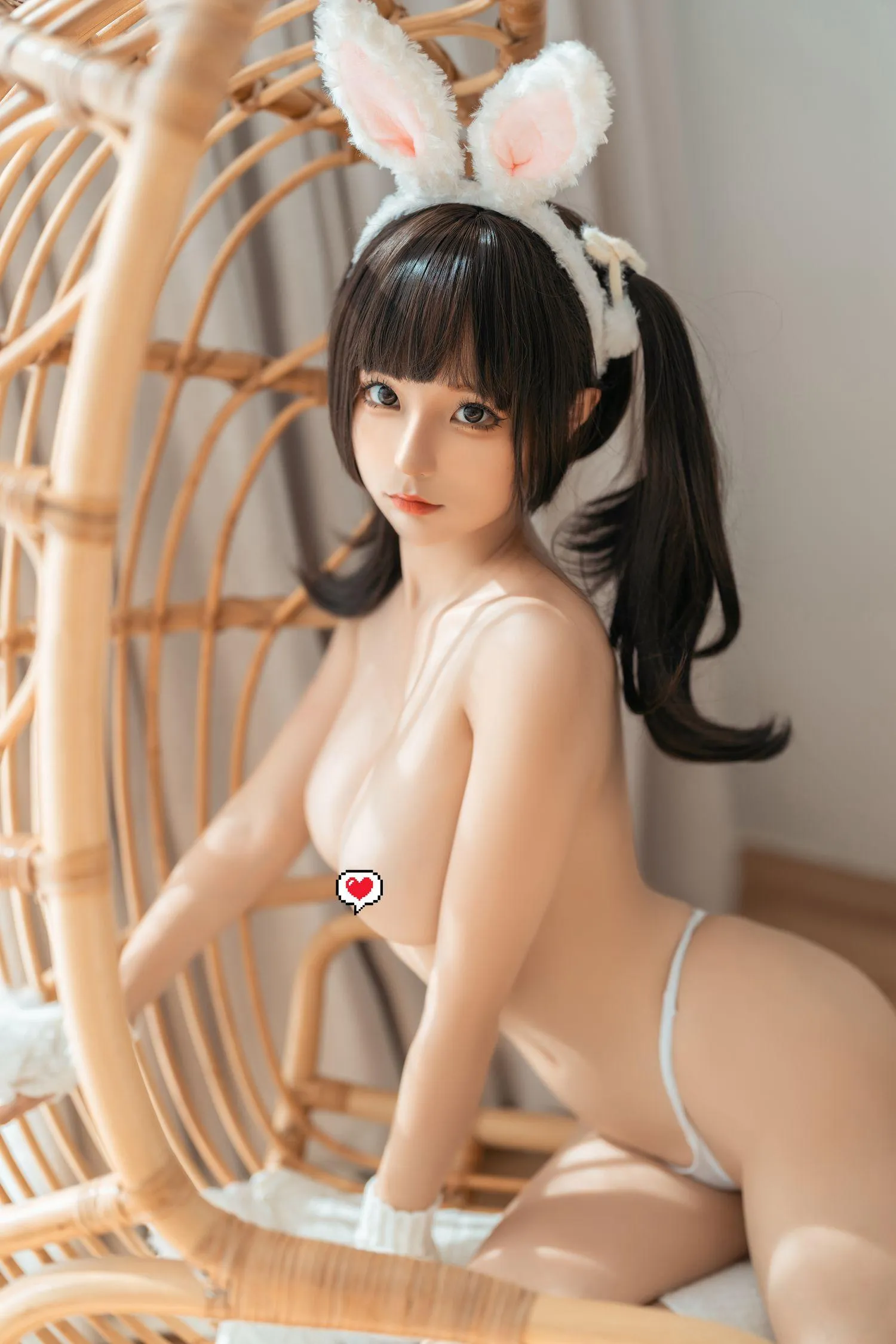 蠢沫沫 NO.203 绵绵兔 [56P]插图4