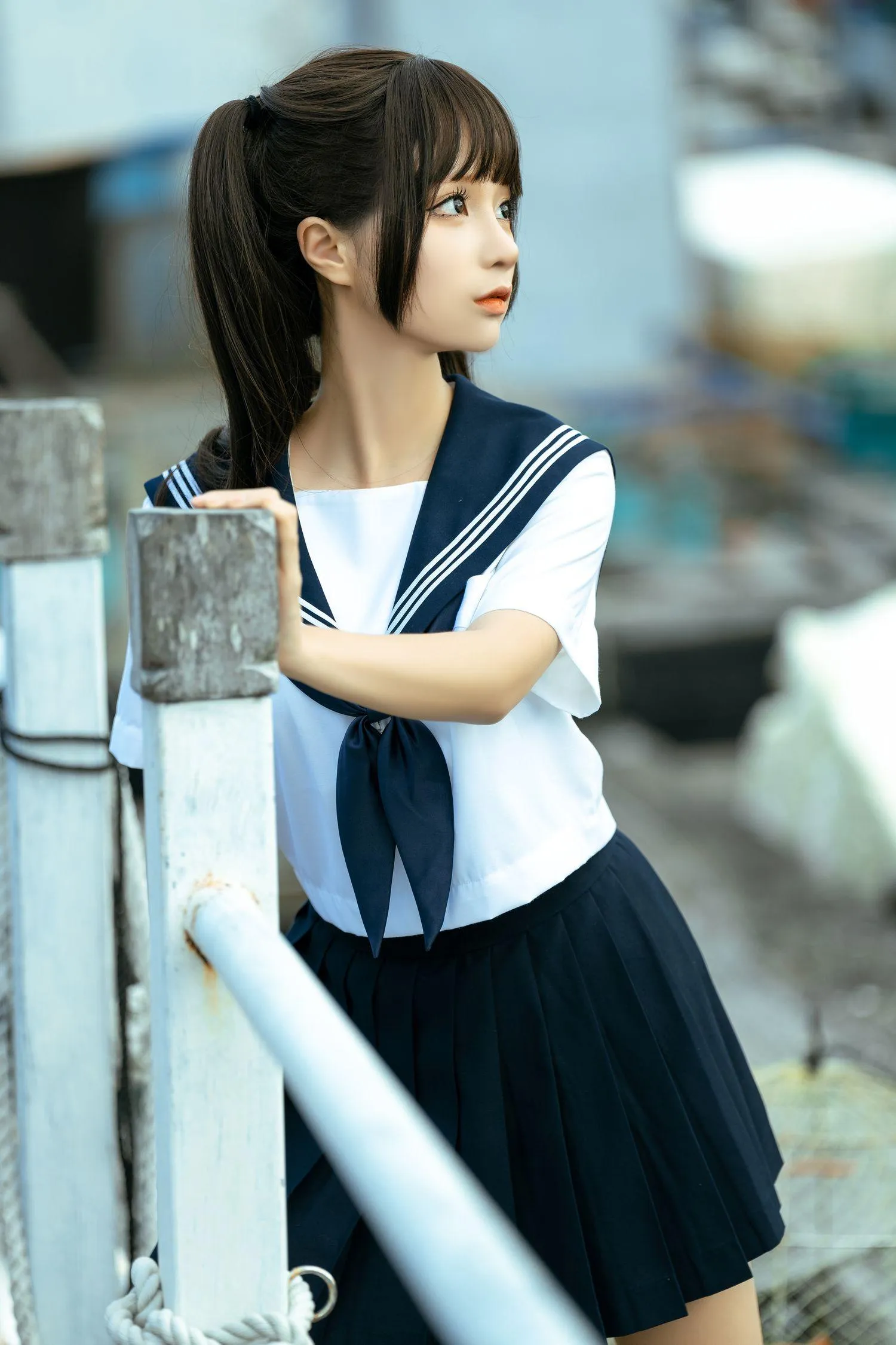 蠢沫沫 NO.212 海风 [19P]插图4