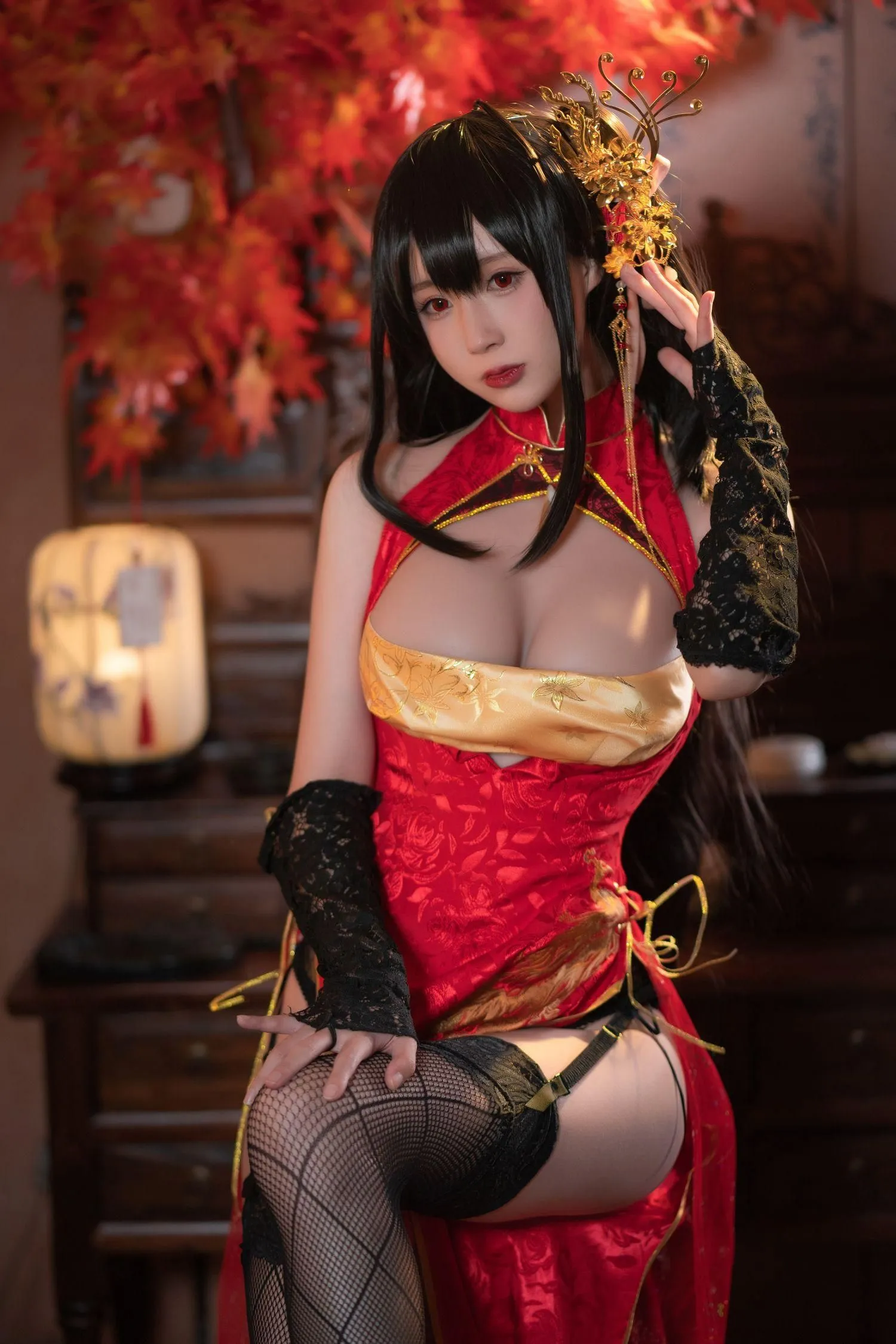 西园寺南歌 – NO.08 大鳯电子档3套-大鳯 旗袍 [35P]插图9