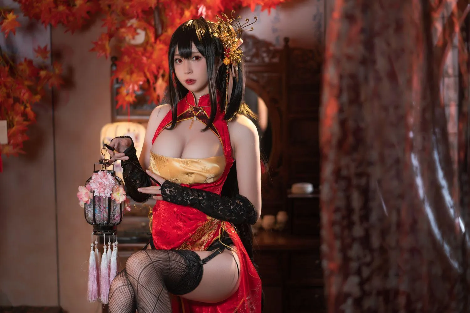 西园寺南歌 – NO.08 大鳯电子档3套-大鳯 旗袍 [35P]插图3