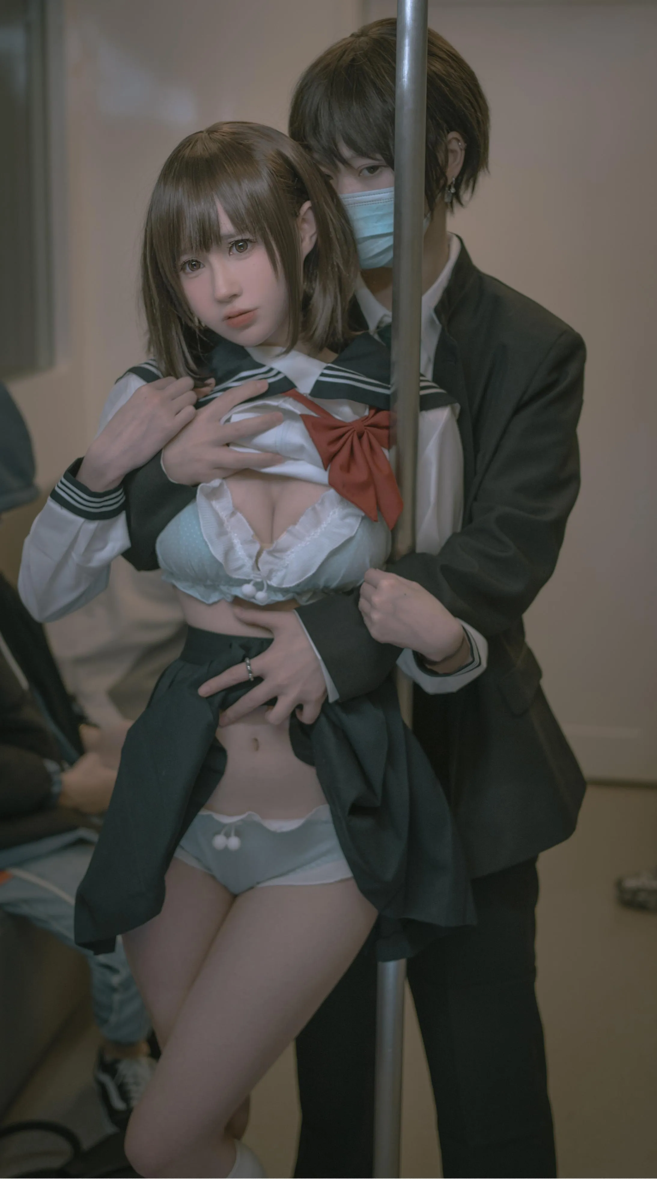 西园寺南歌 – NO.12 电车物语-图-正片 [133P]插图9