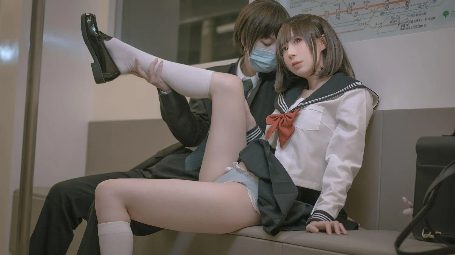 西园寺南歌 – NO.12 电车物语-图-正片 [133P]插图6