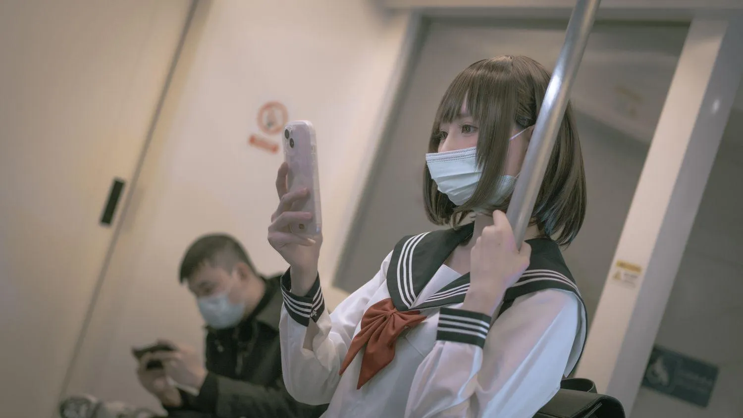 西园寺南歌 – NO.12 电车物语-图-正片 [133P]插图8
