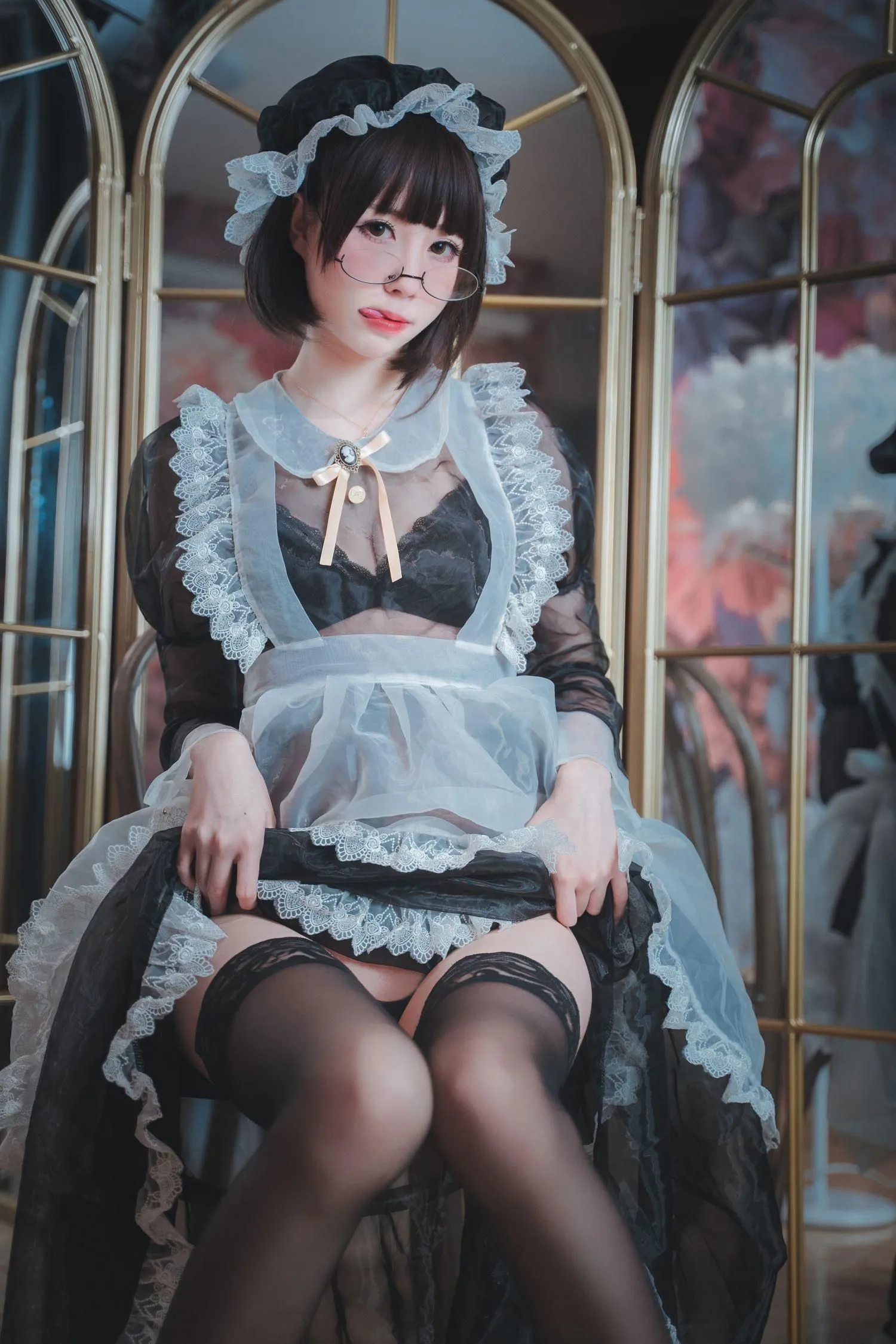西园寺南鸽 – NO.04 透明女仆 [50P]插图1