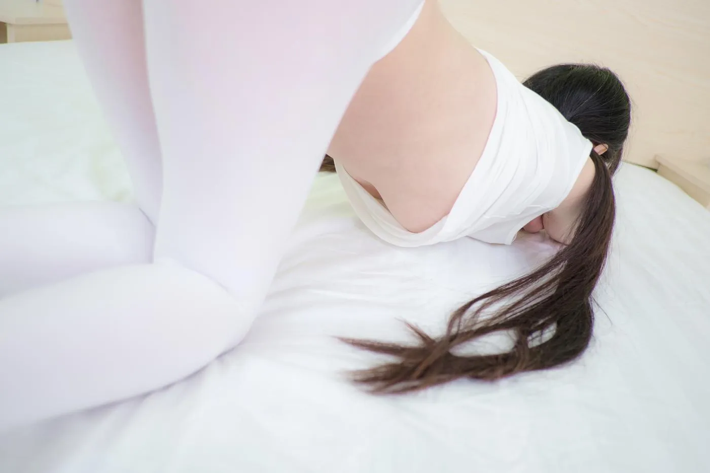西尔酱 – NO.01 白色吊衫 [30P]插图7