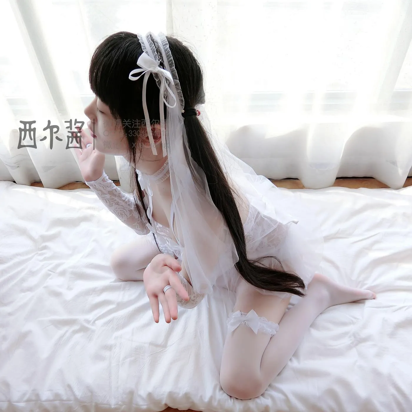西尔酱 – NO.04 纯白花嫁 [96P]插图7