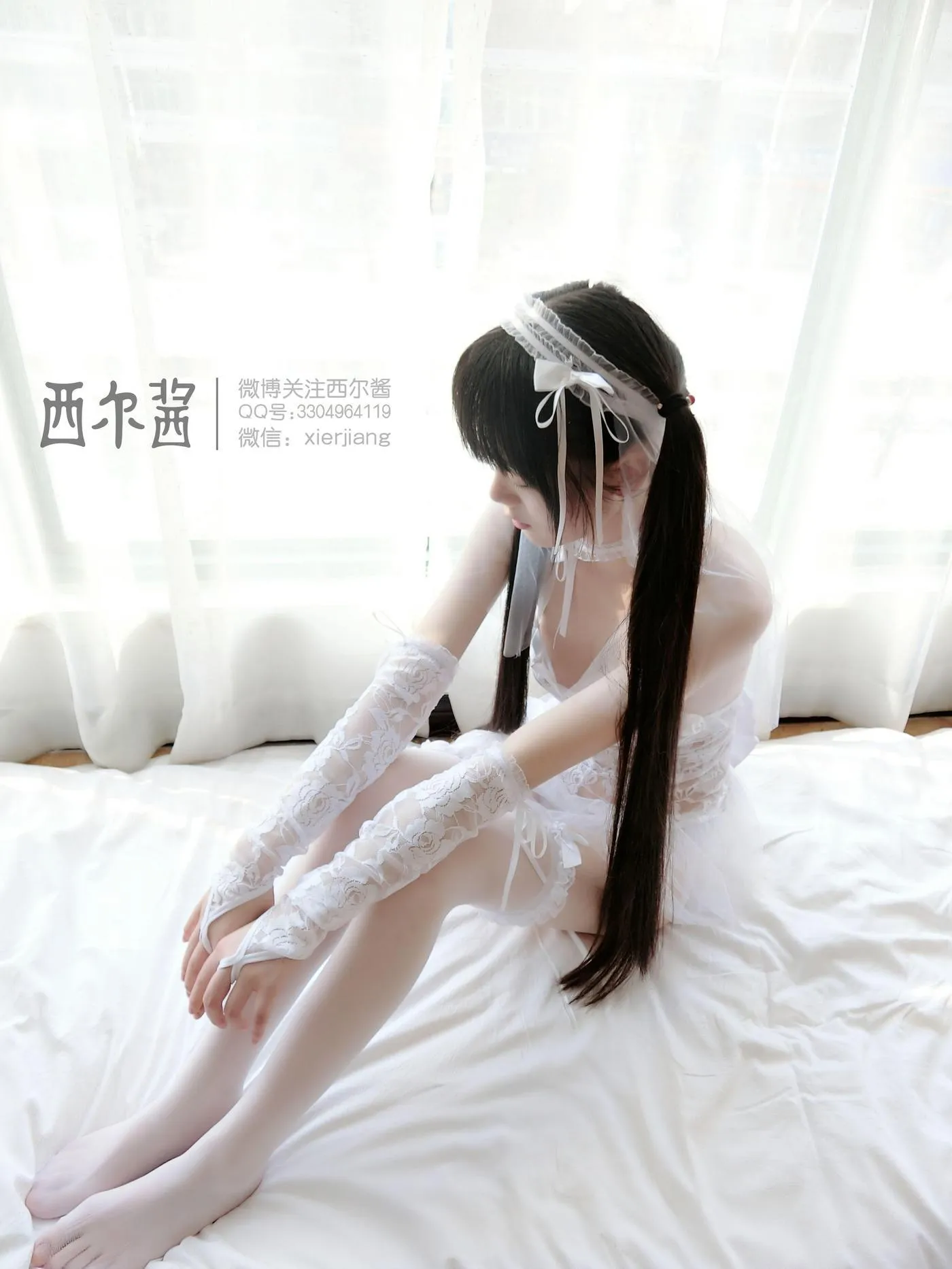 西尔酱 – NO.04 纯白花嫁 [96P]插图3