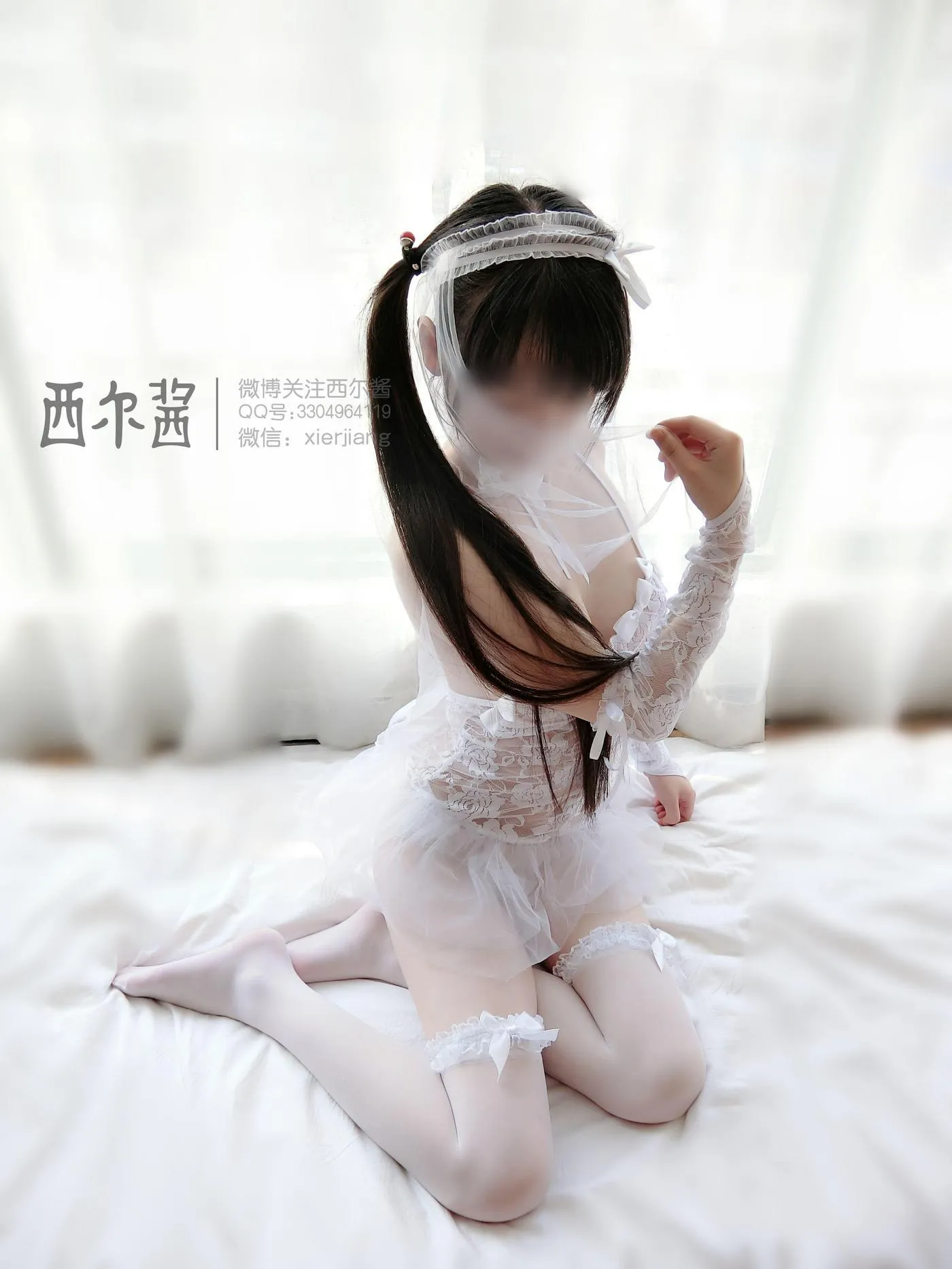 西尔酱 – NO.04 纯白花嫁 [96P]插图2