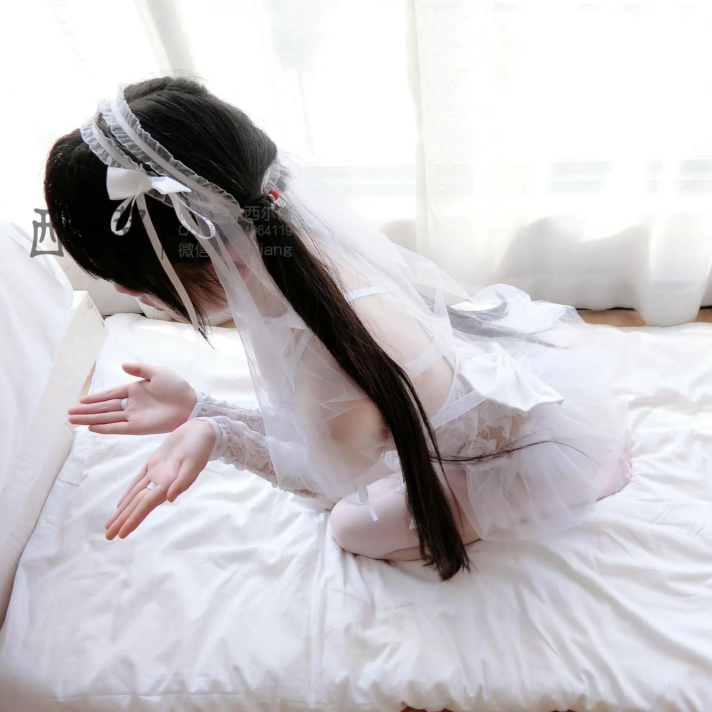 西尔酱 – NO.04 纯白花嫁 [96P]插图8