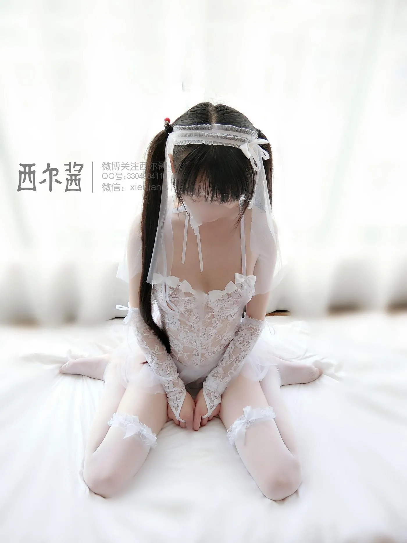 西尔酱 – NO.04 纯白花嫁 [96P]插图