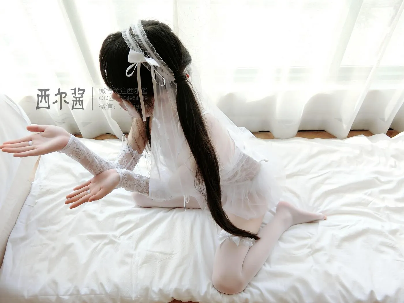 西尔酱 – NO.04 纯白花嫁 [96P]插图5