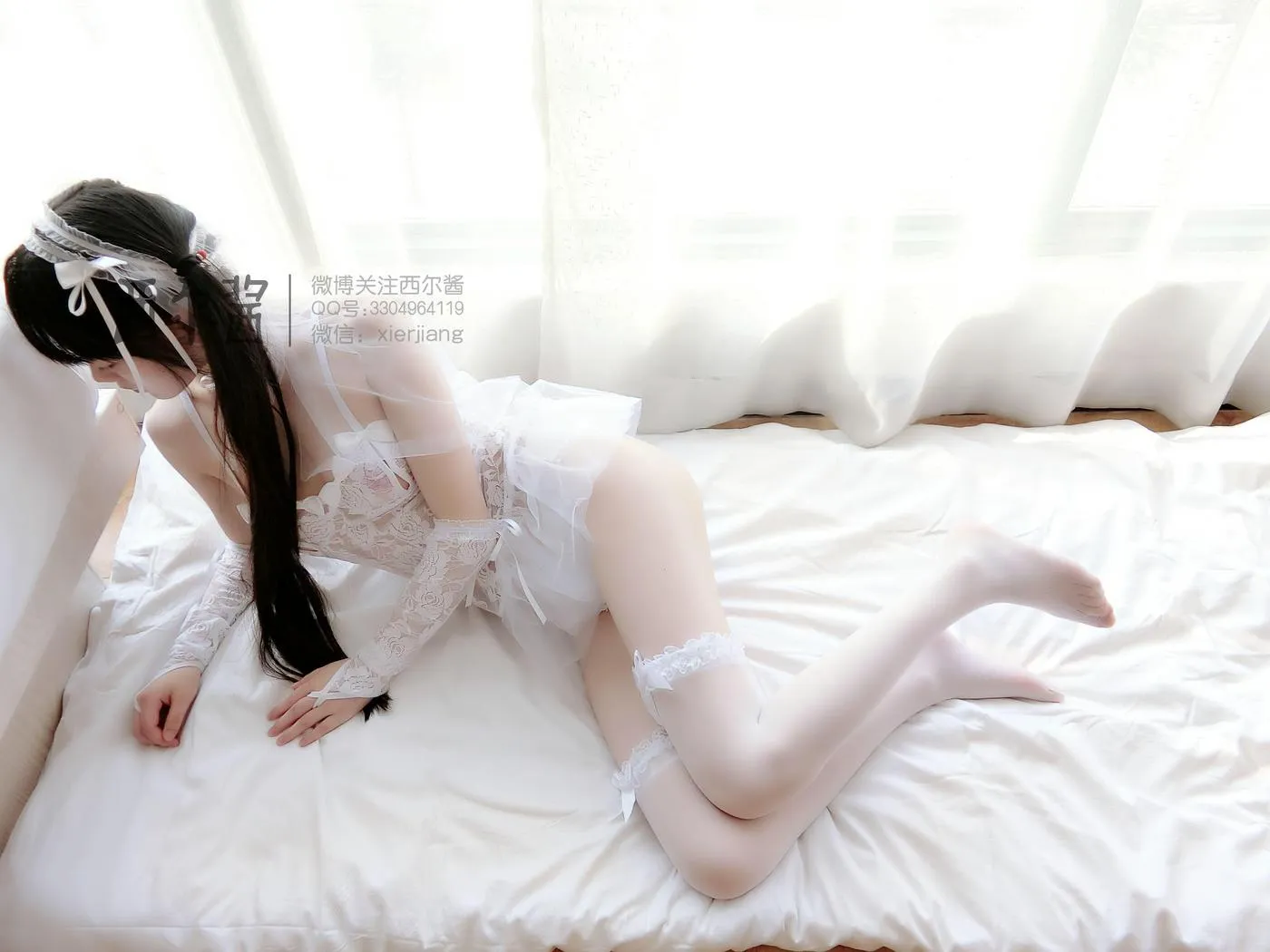 西尔酱 – NO.04 纯白花嫁 [96P]插图1