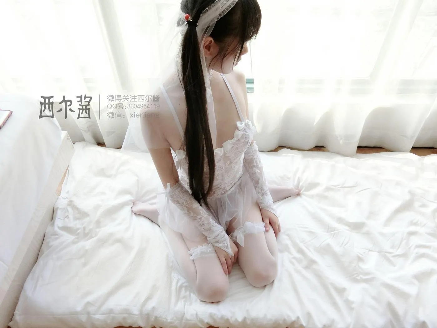 西尔酱 – NO.04 纯白花嫁 [96P]插图3