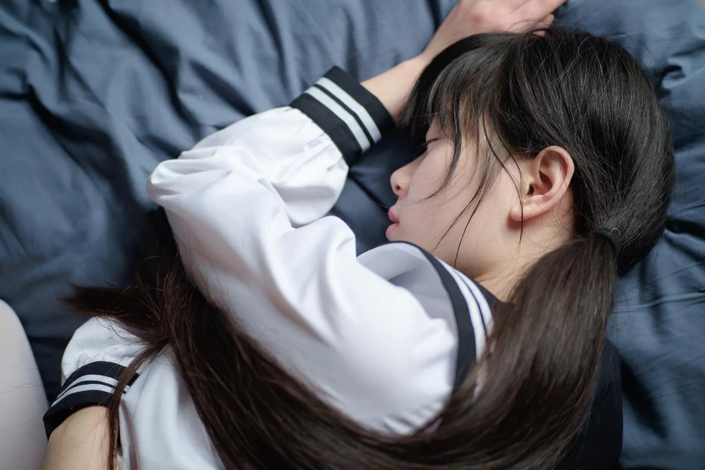 西尔酱 – NO.05 足尖彩虹,JK白丝 [78P]插图4