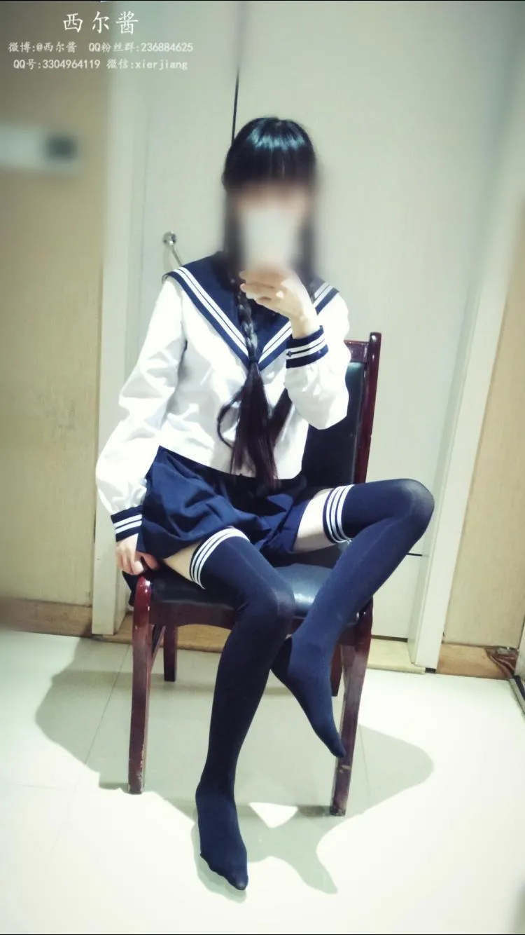 西尔酱 – NO.07 黑丝校服 [45P]插图7