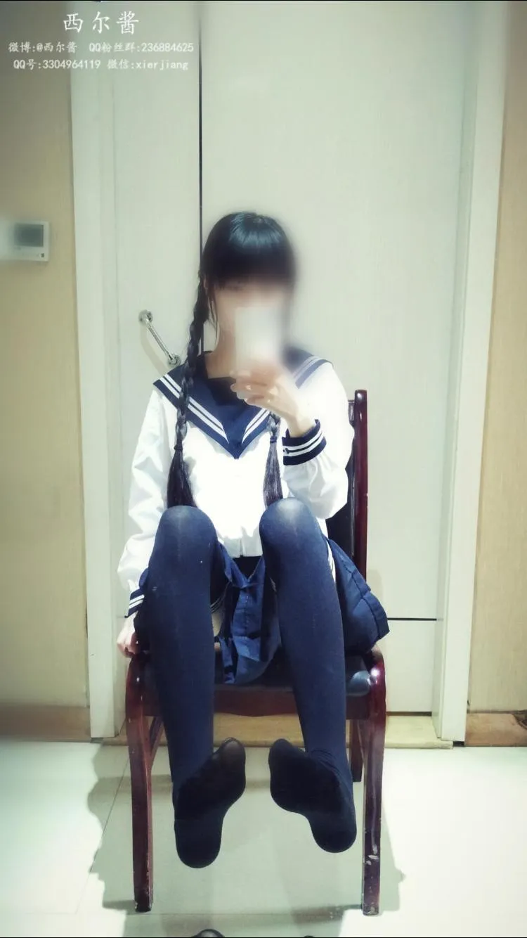 西尔酱 – NO.07 黑丝校服 [45P]插图4