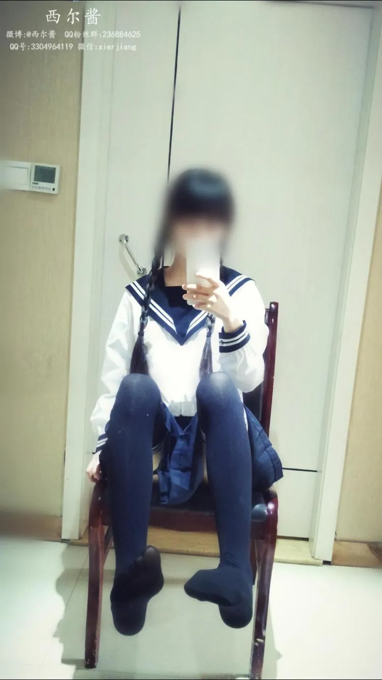 西尔酱 – NO.07 黑丝校服 [45P]插图5