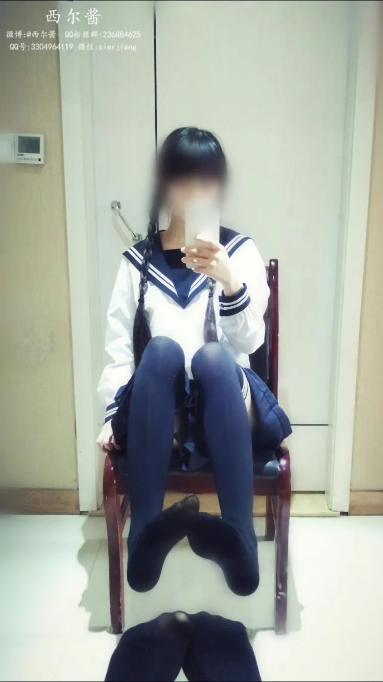 西尔酱 – NO.07 黑丝校服 [45P]插图8