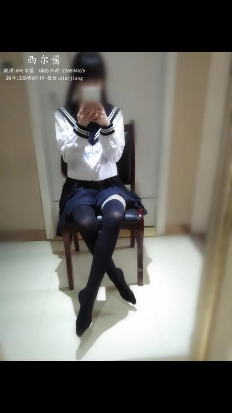 西尔酱 – NO.07 黑丝校服 [45P]插图9