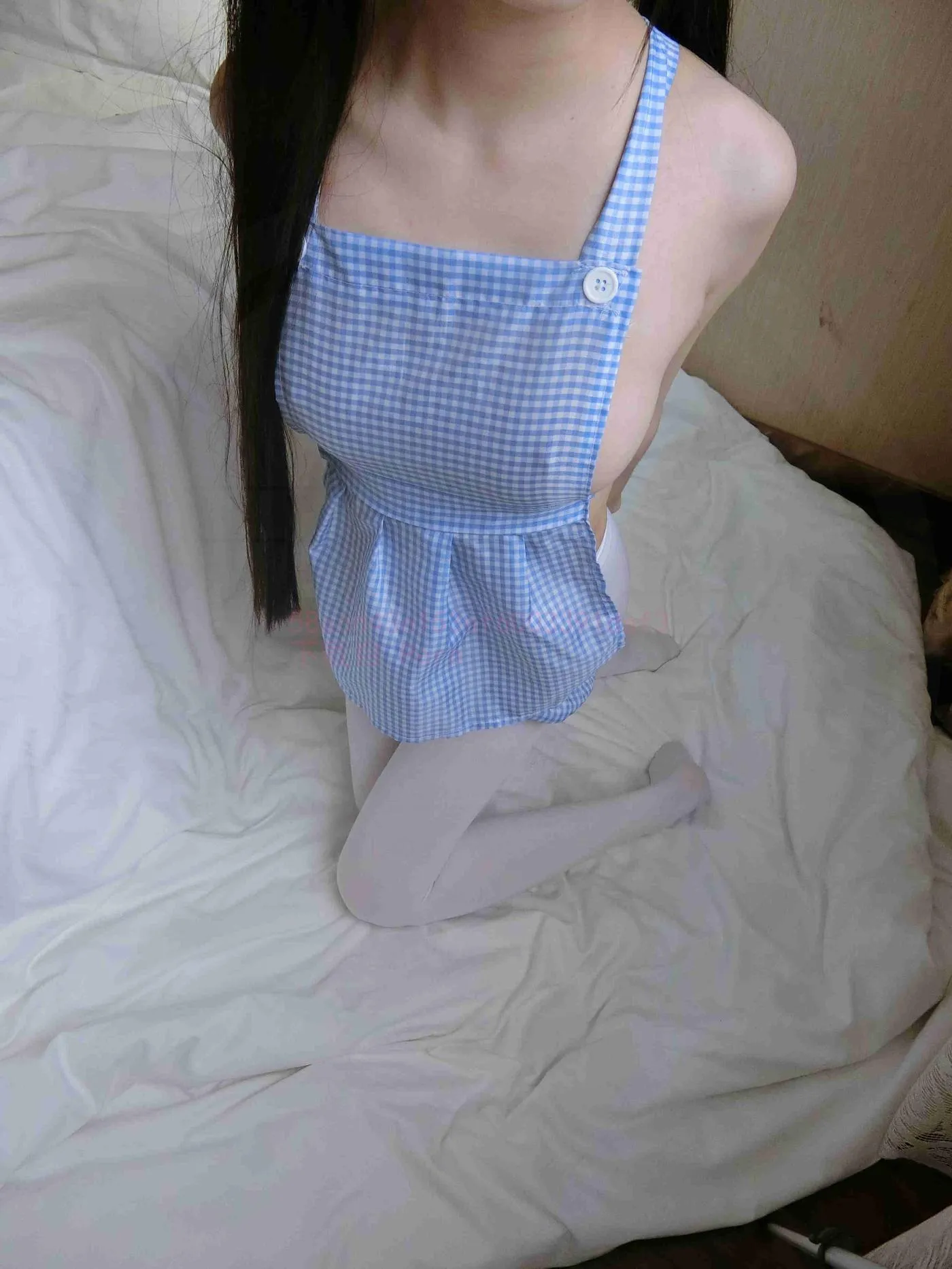 西尔酱 – NO.10 蓝白围裙 [45P]插图2