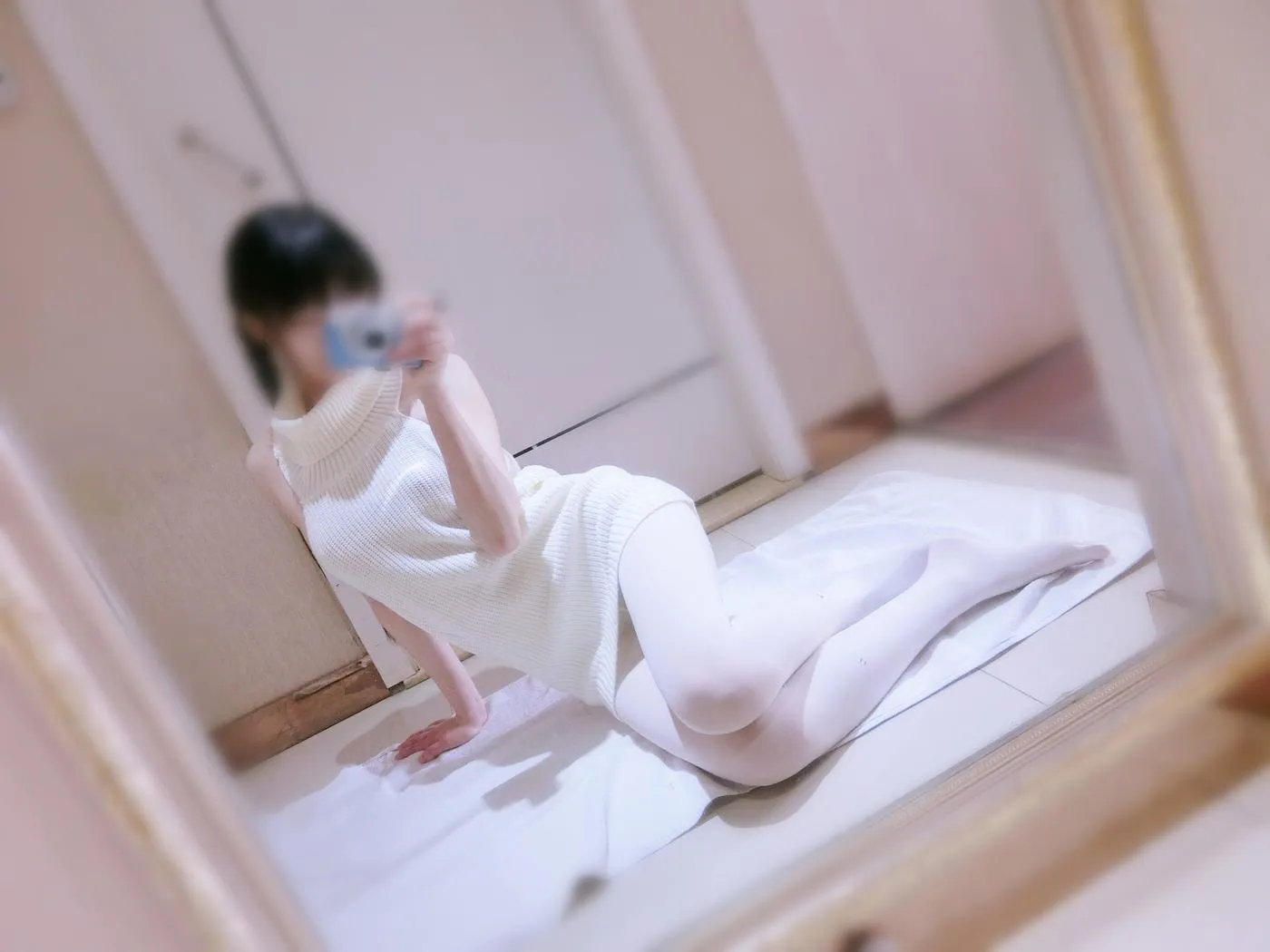 西尔酱 – NO.19 露背毛衣 [77P]插图6