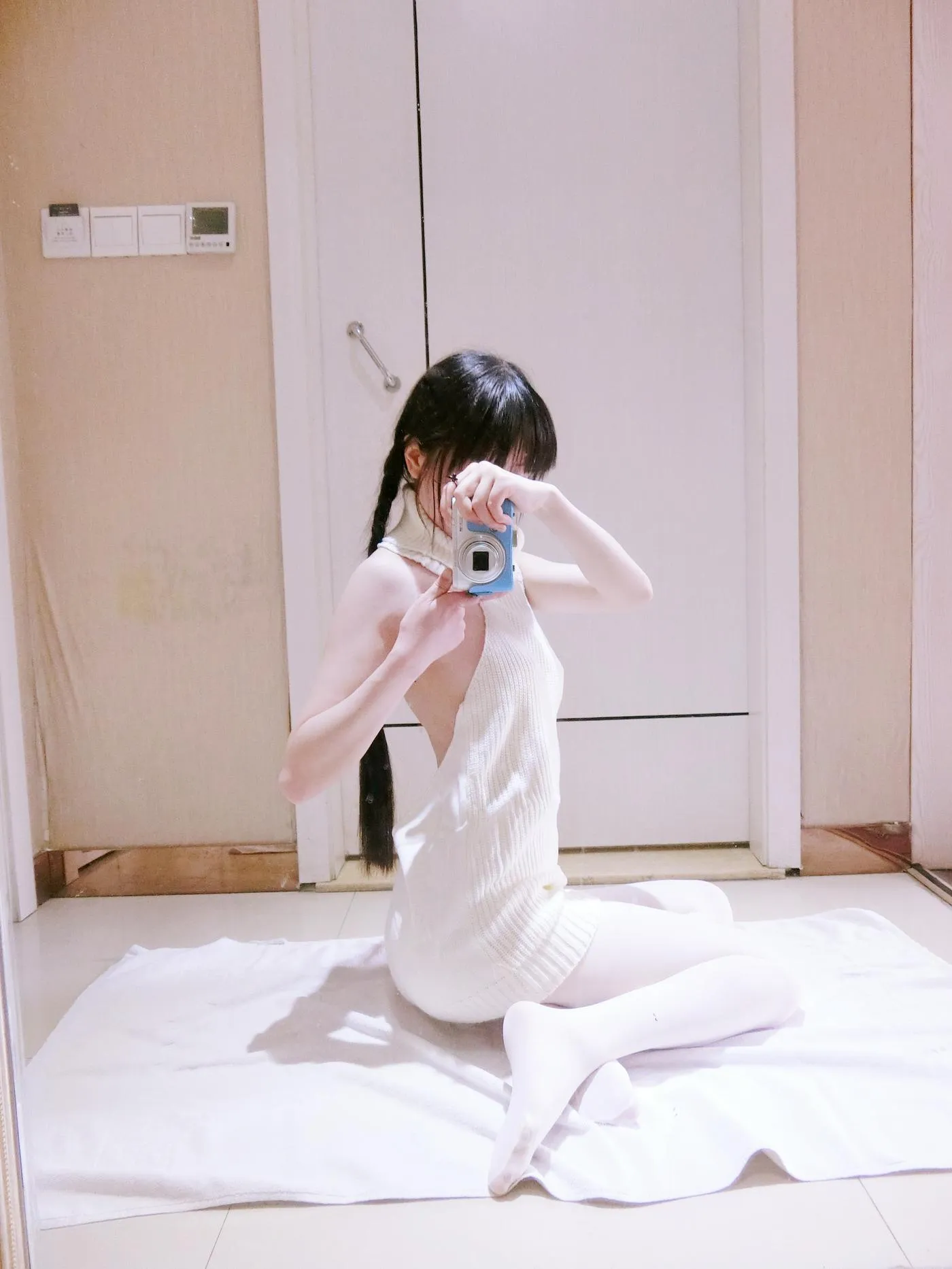 西尔酱 – NO.19 露背毛衣 [77P]插图2