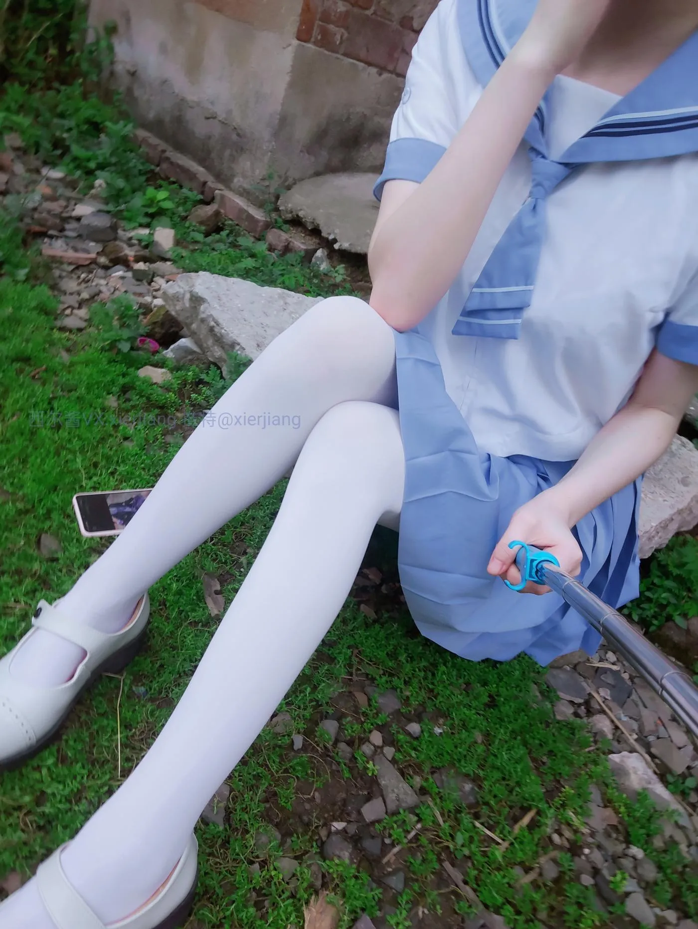 西尔酱 – NO.23 青草水手服7 [74P]插图5
