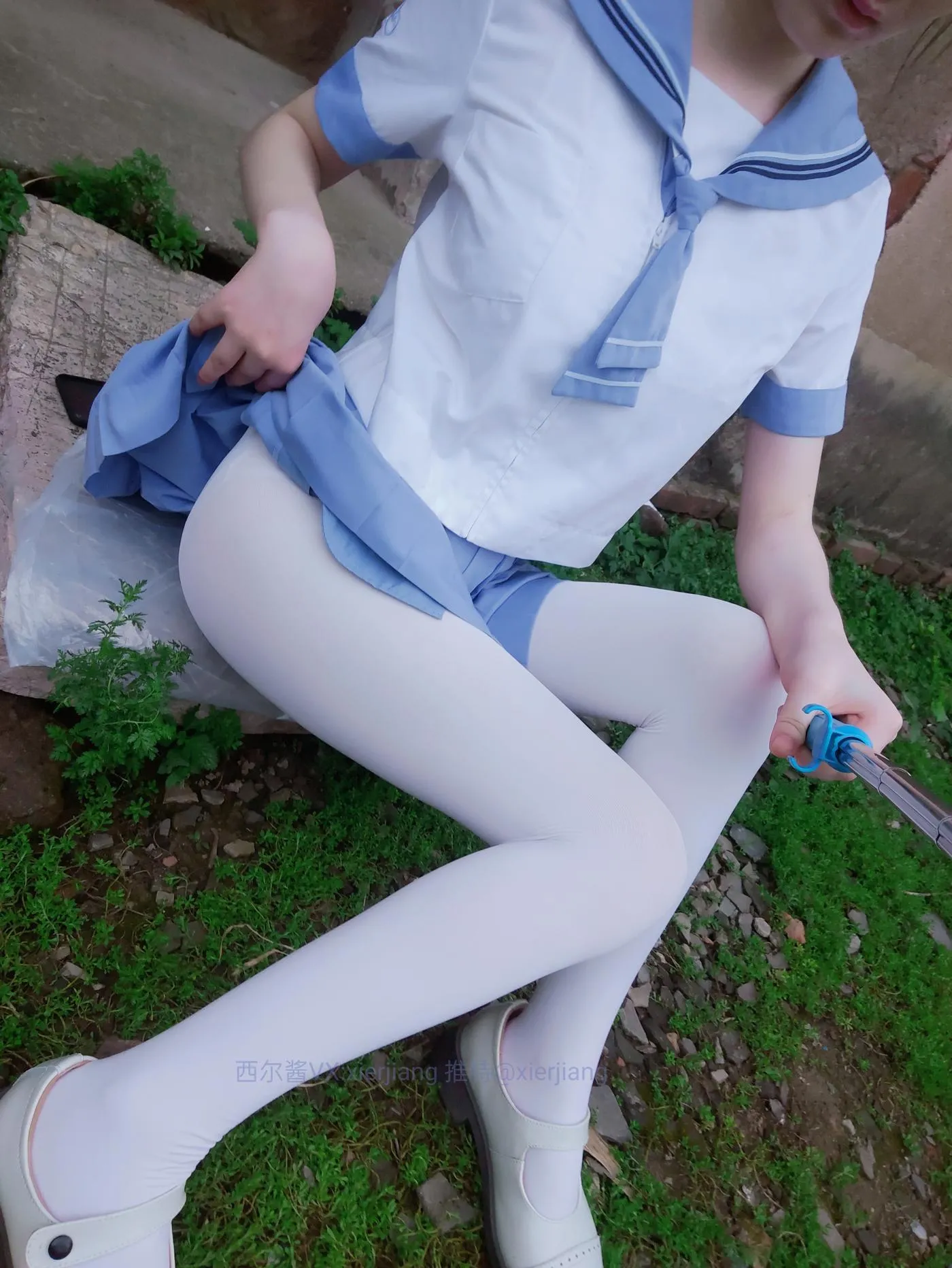西尔酱 – NO.23 青草水手服7 [74P]插图9