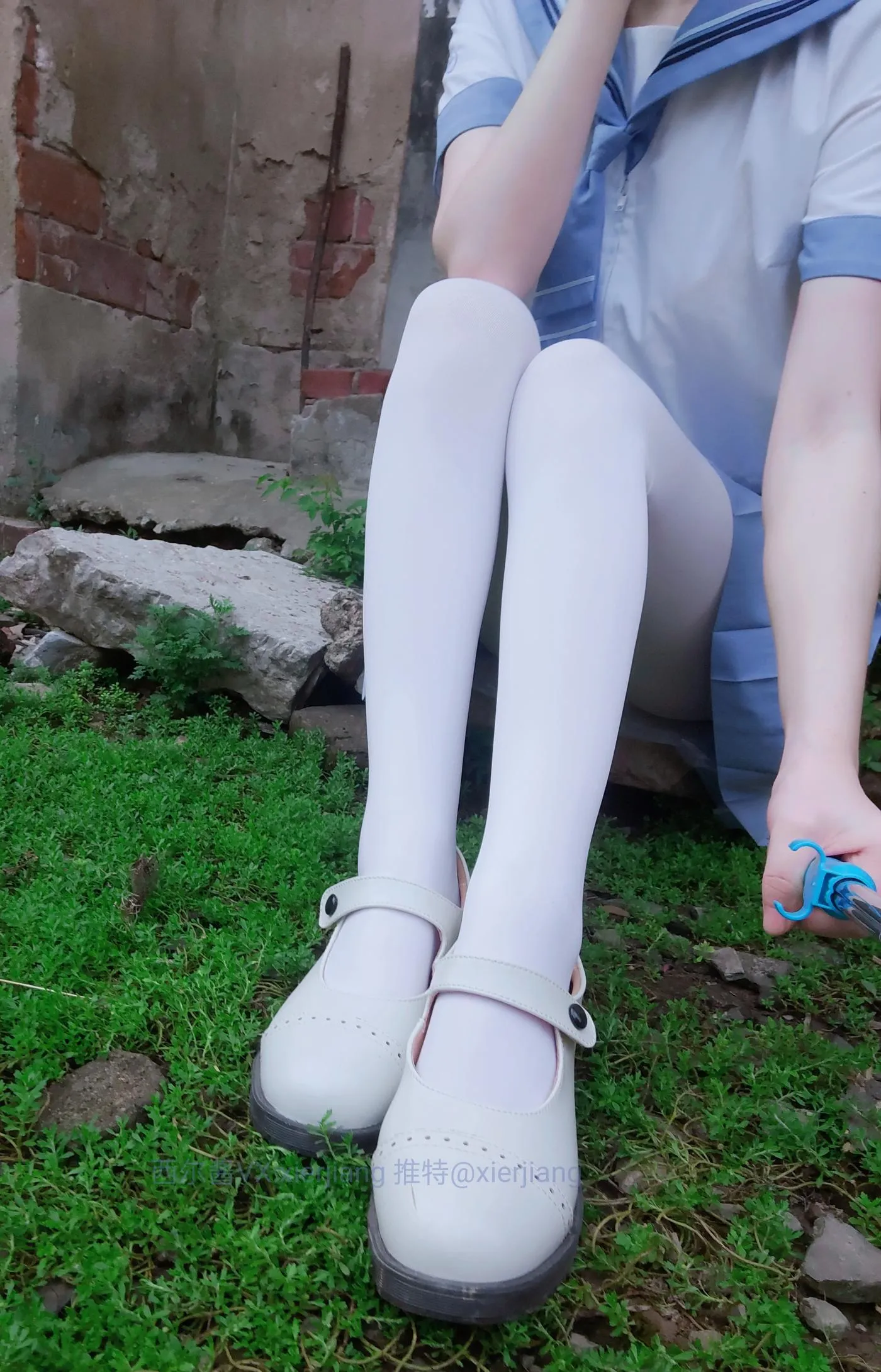 西尔酱 – NO.23 青草水手服7 [74P]插图1
