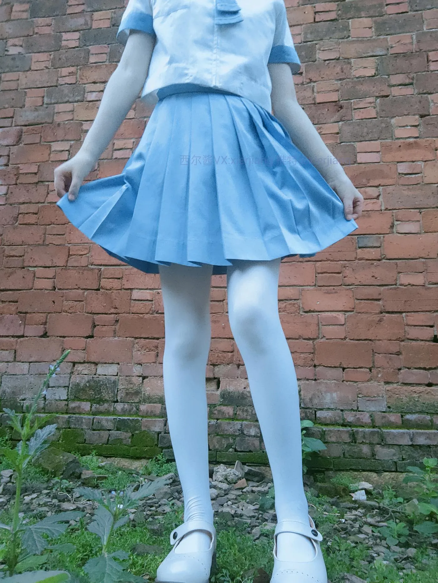 西尔酱 – NO.23 青草水手服7 [74P]插图8