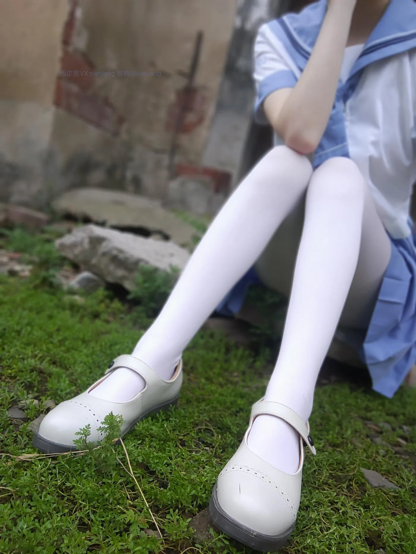 西尔酱 – NO.23 青草水手服7 [74P]插图8