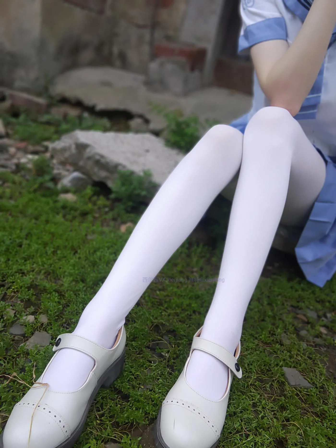 西尔酱 – NO.23 青草水手服7 [74P]插图9