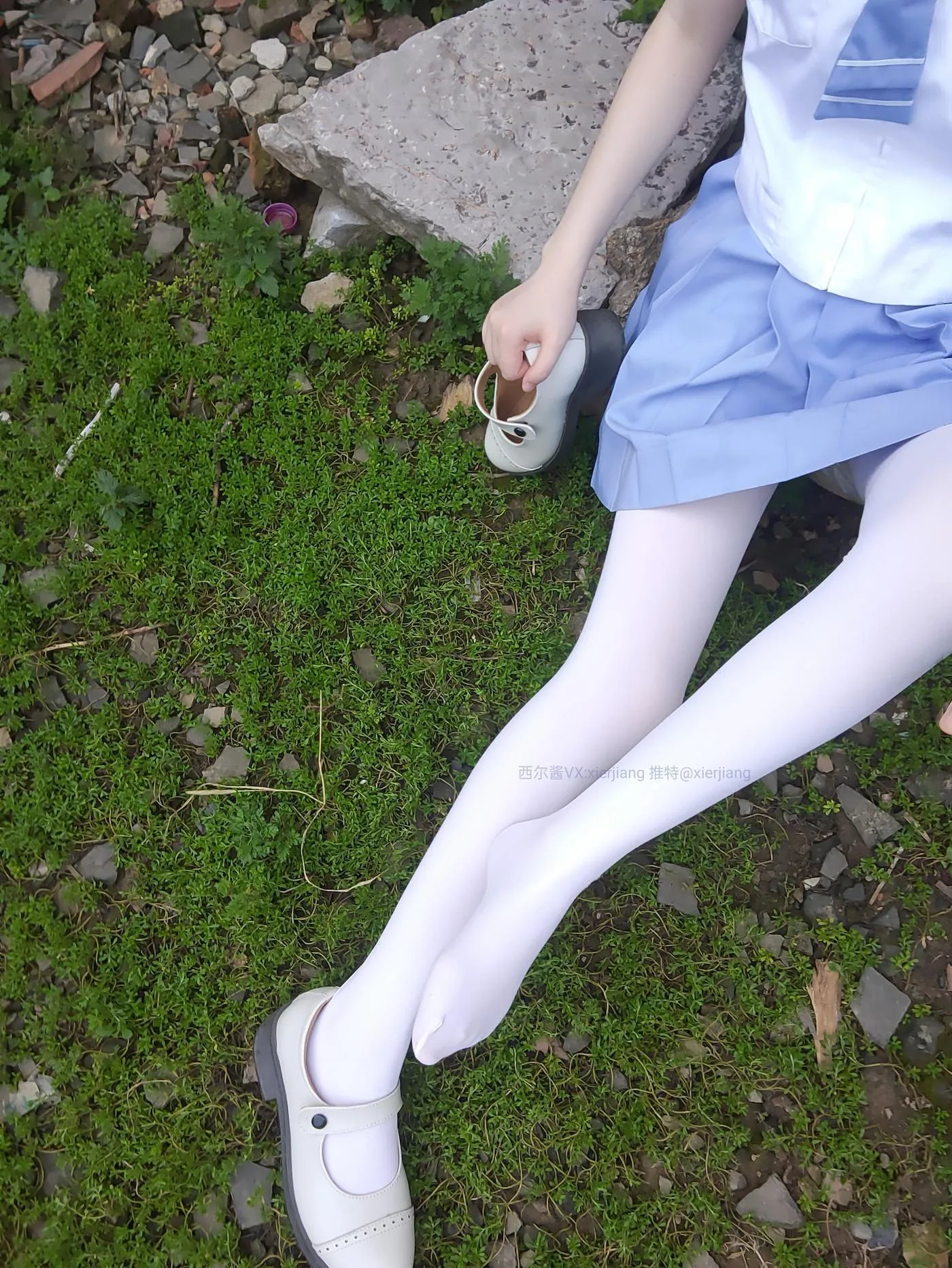 西尔酱 – NO.23 青草水手服7 [74P]插图