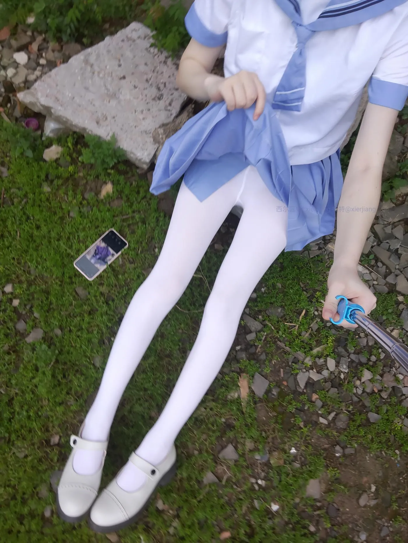 西尔酱 – NO.23 青草水手服7 [74P]插图9