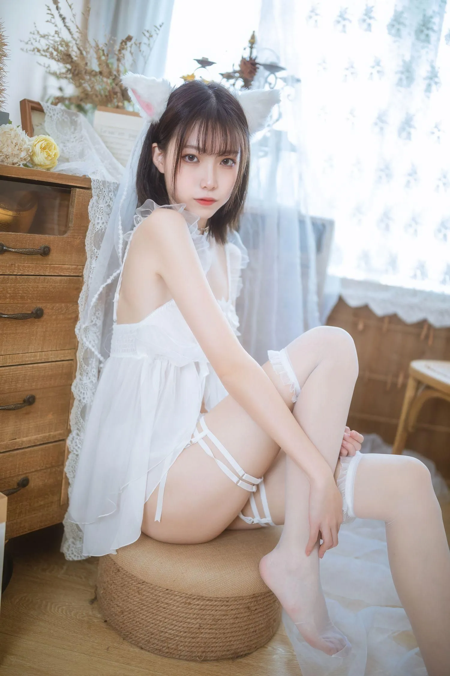 许岚LAN – NO.03 少女白色裙 [41P]插图8
