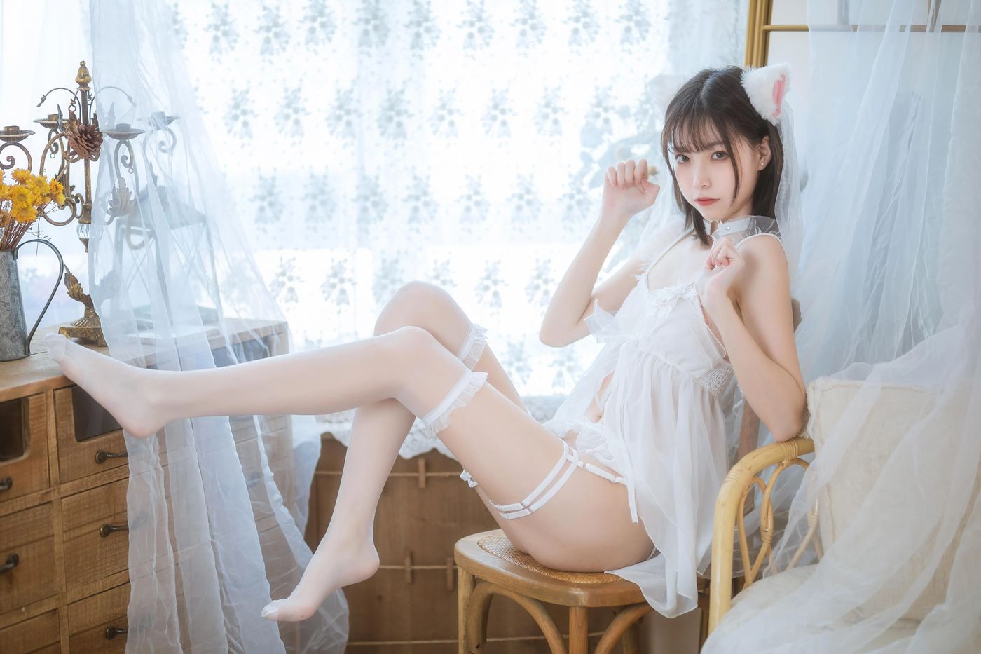 许岚LAN – NO.03 少女白色裙 [41P]插图3