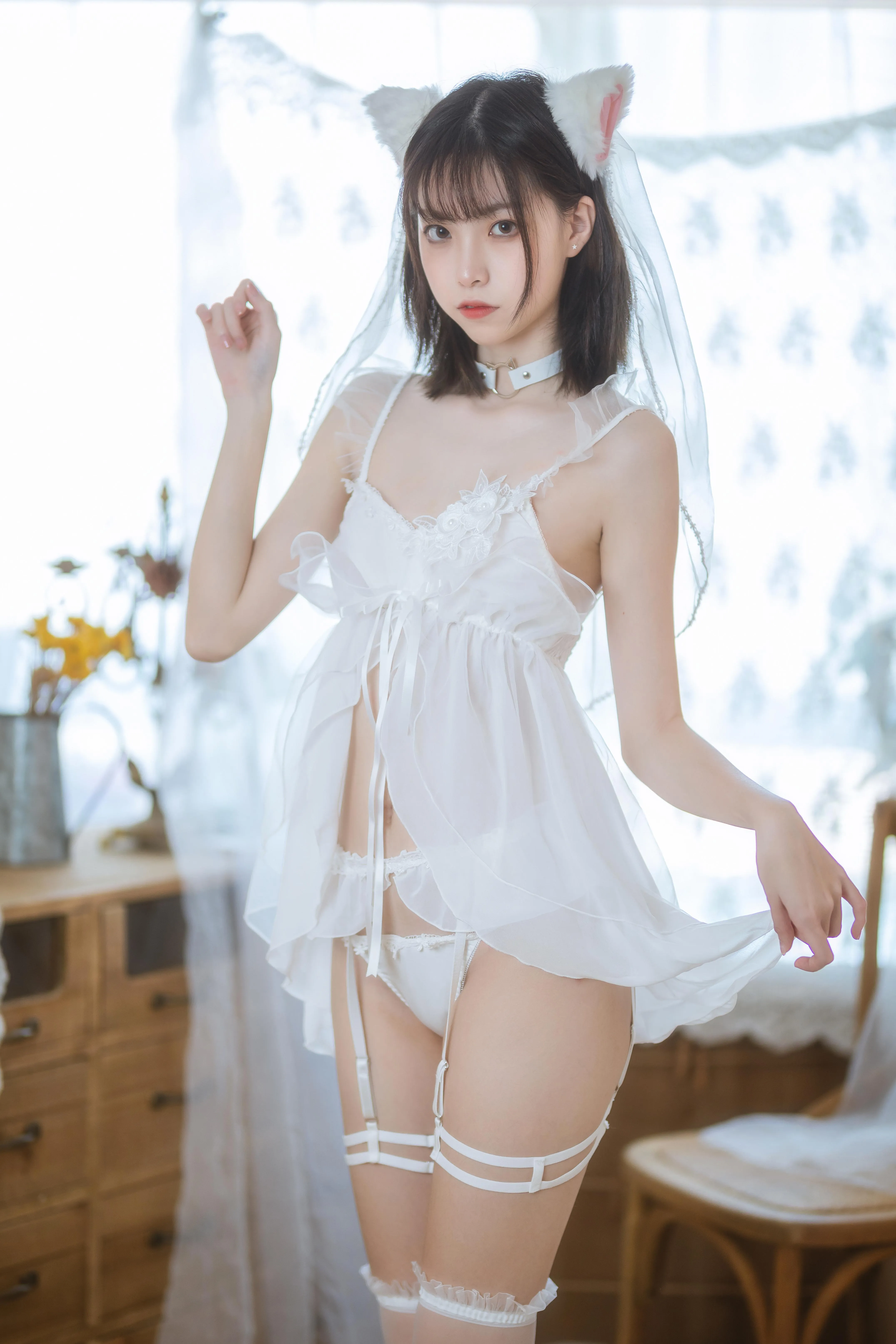 许岚LAN – NO.03 少女白色裙 [41P]插图5