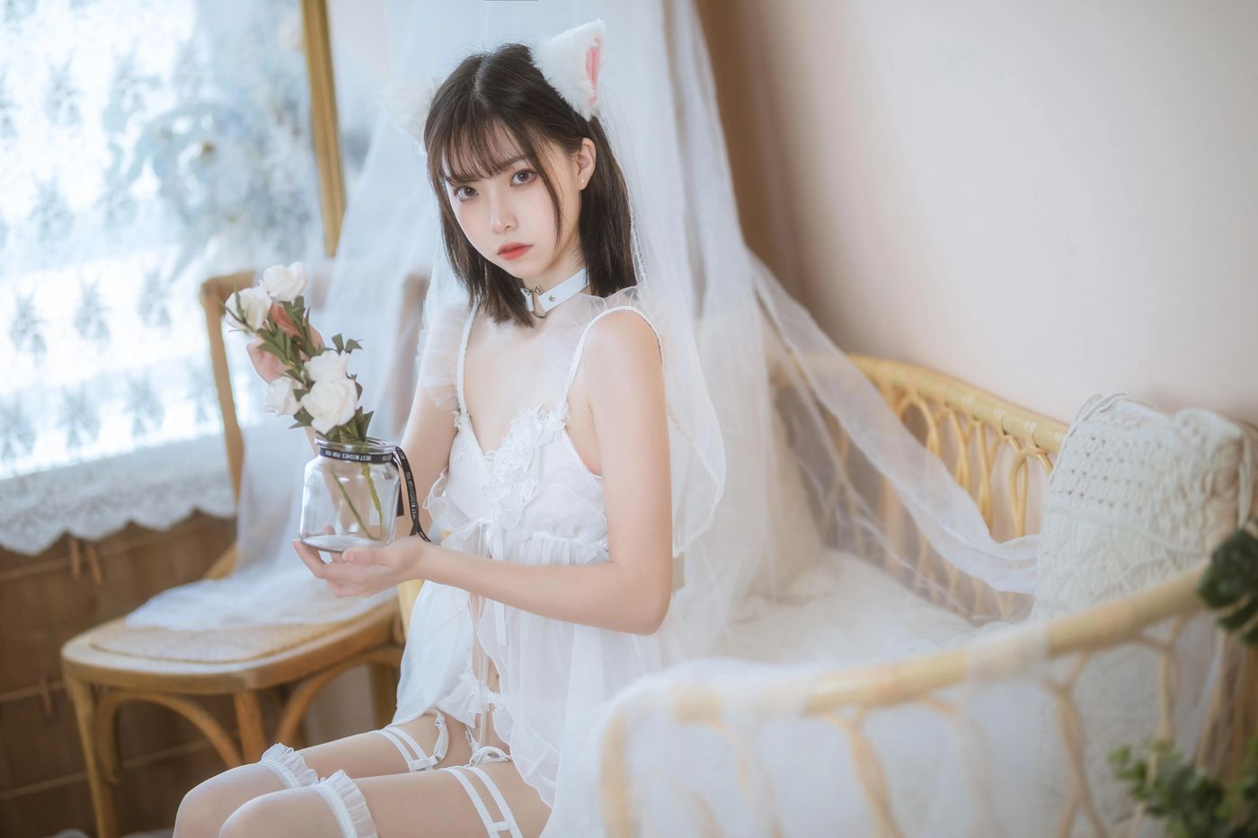 许岚LAN – NO.03 少女白色裙 [41P]插图6