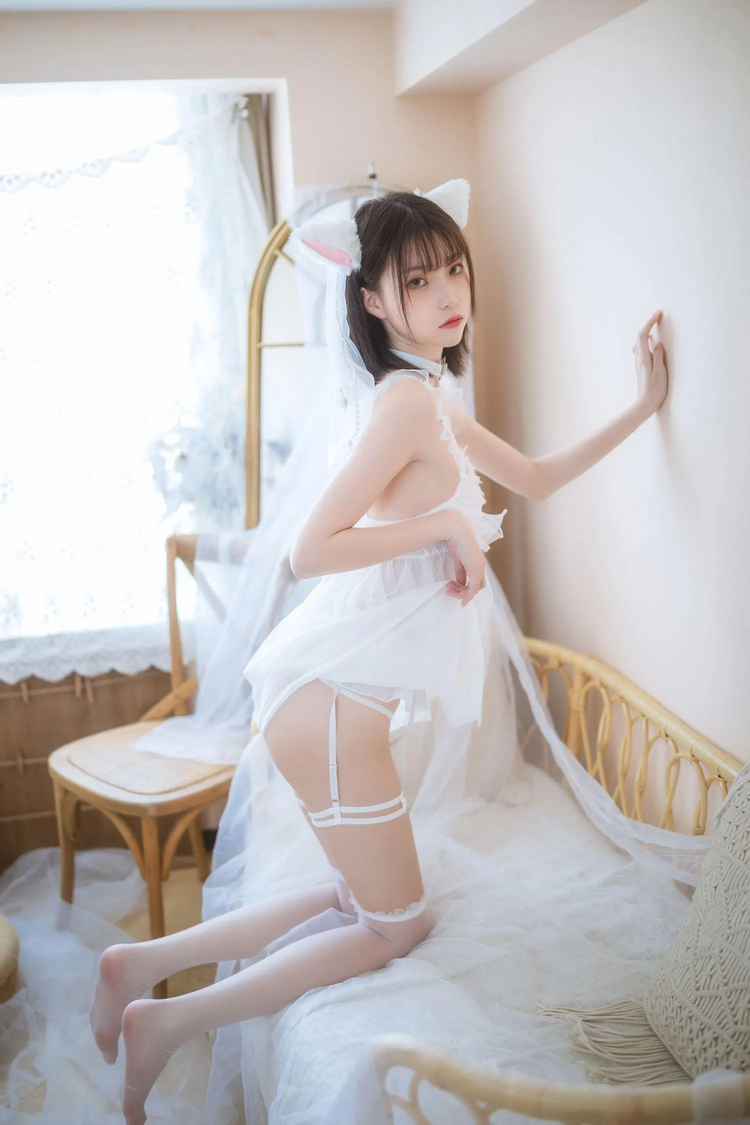 许岚LAN – NO.03 少女白色裙 [41P]插图5