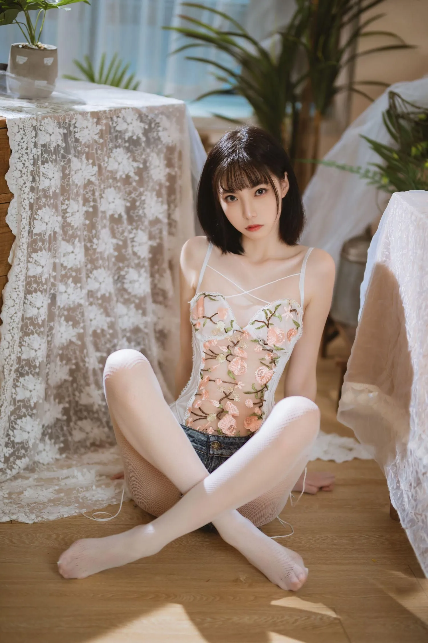 许岚LAN – NO.05 少女纯欲牛仔短裤 [40P]插图